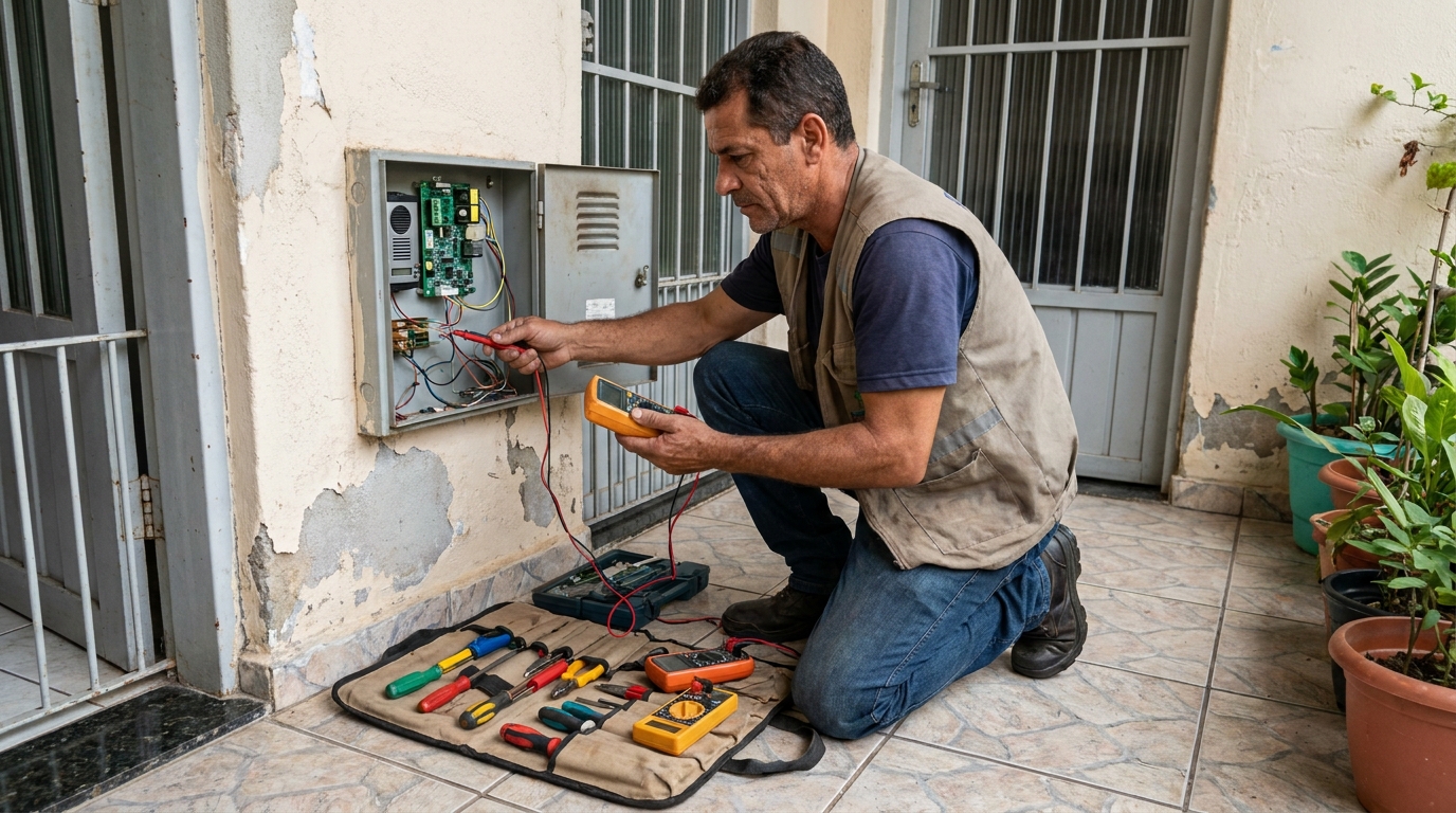 Conserto de interfone profissional em Divinópolis‑MG